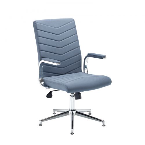 Martinez high back managers chair - grey fabric