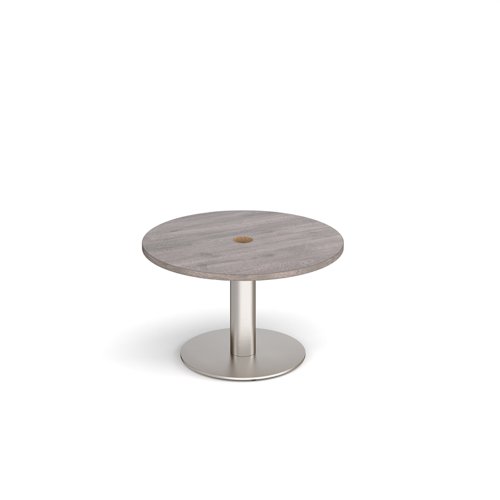 Monza circular coffee table 800mm with central circular cutout 80mm - made to order