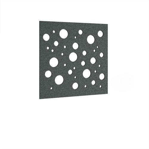 Moon Acoustic Ceiling - Wall Tiles 590w - Moonlight Grey