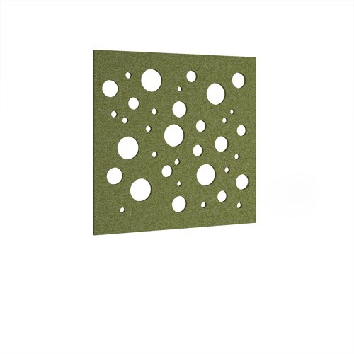Moon Acoustic Ceiling - Wall Tiles 590w - Reed Green