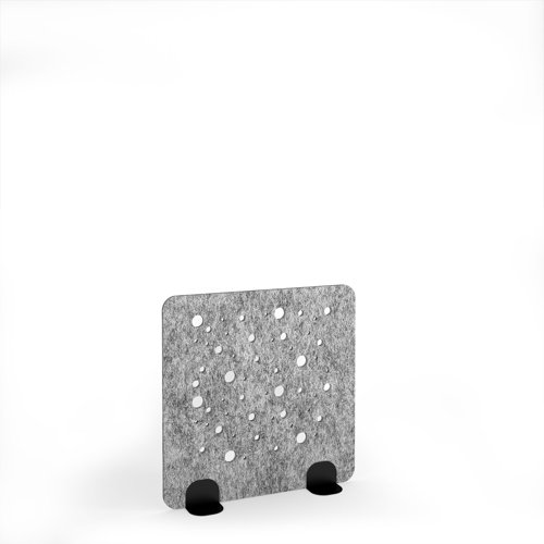 Moon Acoustic Floor Standing Black Metal Base Legs 1200w 1200h - Dark Silver Grey