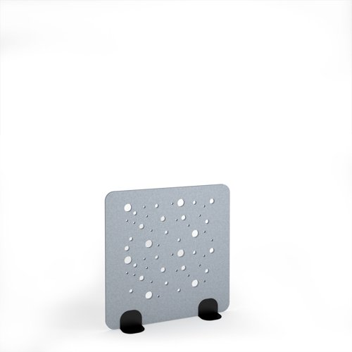 Moon Acoustic Floor Standing Black Metal Base Legs 1200w 1200h - Light Grey