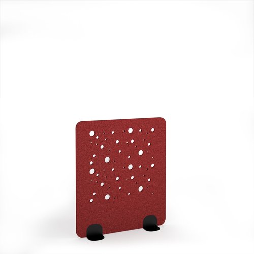 Moon Acoustic Floor Standing Black Metal Base Legs 1200w 1400h - Pure Red