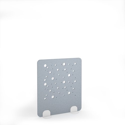 Moon Acoustic Floor Standing White Metal Base Legs 1200w 1400h - Light Grey