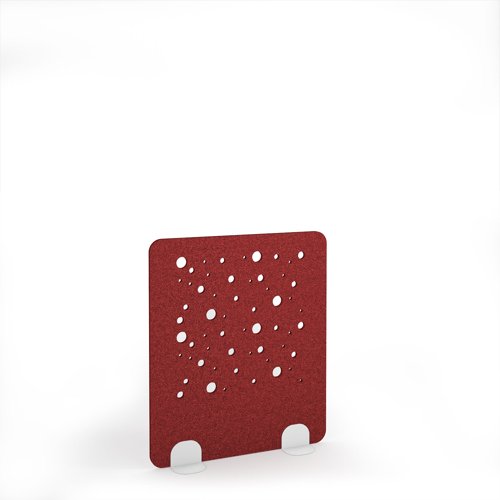 Moon Acoustic Floor Standing White Metal Base Legs 1200w 1400h - Pure Red