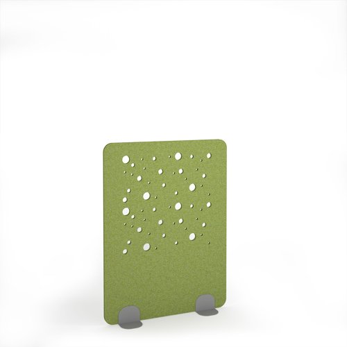 Moon Acoustic Floor Standing Silver Metal Base Legs 1200w 1600h - Fruit Green