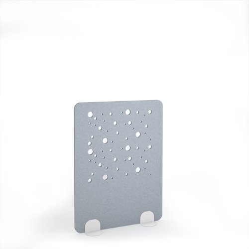 Moon Acoustic Floor Standing White Metal Base Legs 1200w 1600h - Light Grey