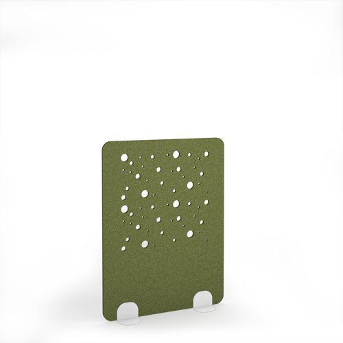 Moon Acoustic Floor Standing White Metal Base Legs 1200w 1600h - Reed Green