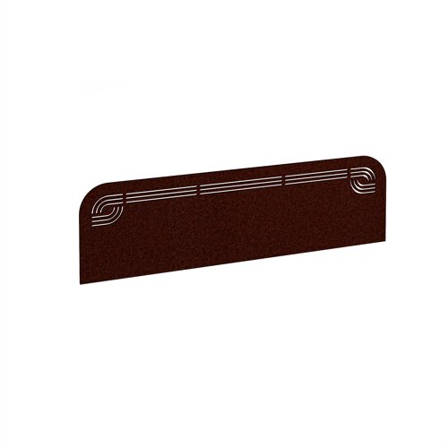 Offset Acoustic Desktop Screen 1400w - Maroon
