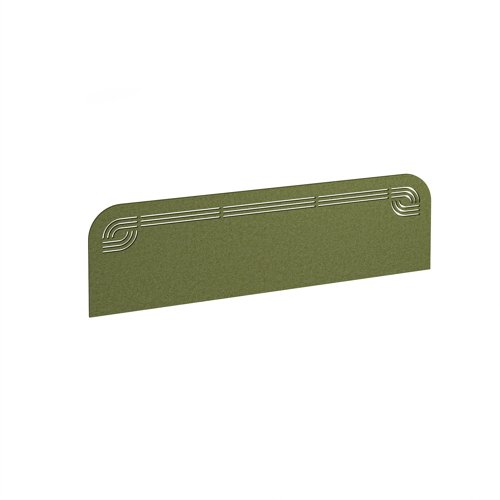 Offset Acoustic Desktop Screen 1400w - Reed Green