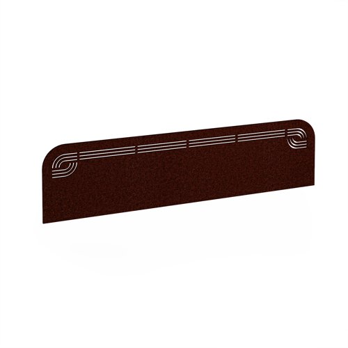 Offset Acoustic Desktop Screen 1600w - Maroon