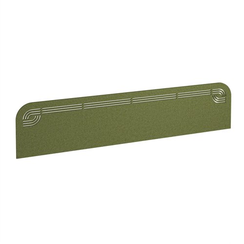 Offset Acoustic Desktop Screen 1800w - Reed Green