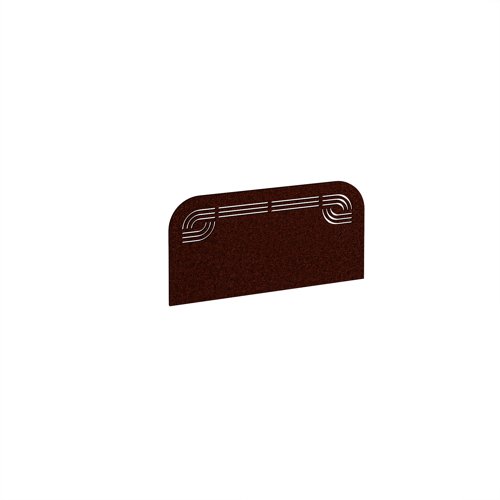 Offset Acoustic Desktop Screen 800w - Maroon