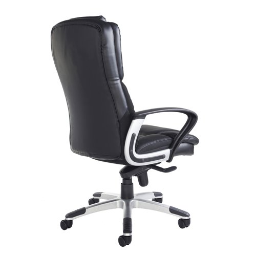 Palermo high back executive chair - black faux leather  PAL300K2