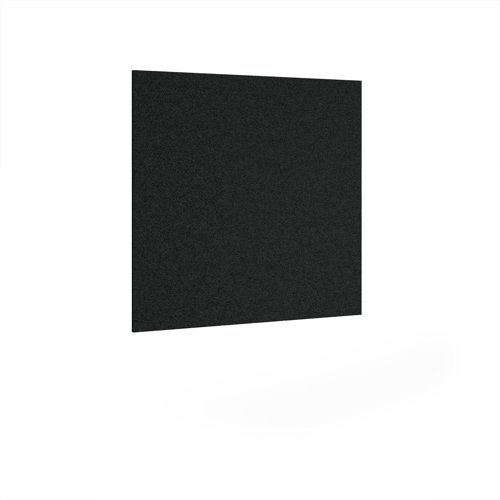 Plain Acoustic Ceiling - Wall Tiles 590w - Black eco-friendly office product