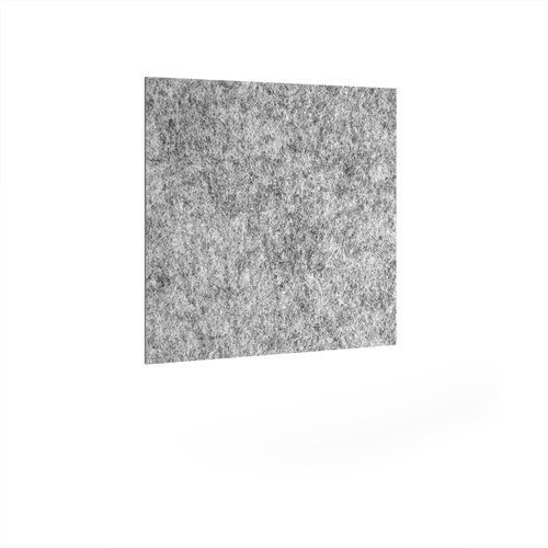 Plain Acoustic Ceiling - Wall Tiles 590w - Dark Silver Grey eco-friendly office product
