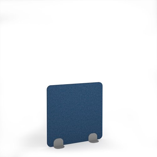 Plain Acoustic Floor Standing Silver Metal Base Legs 1200w 1200h - Blue