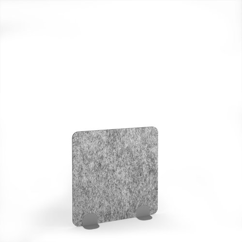 Plain Acoustic Floor Standing Silver Metal Base Legs 1200w 1200h - Dark Silver Grey