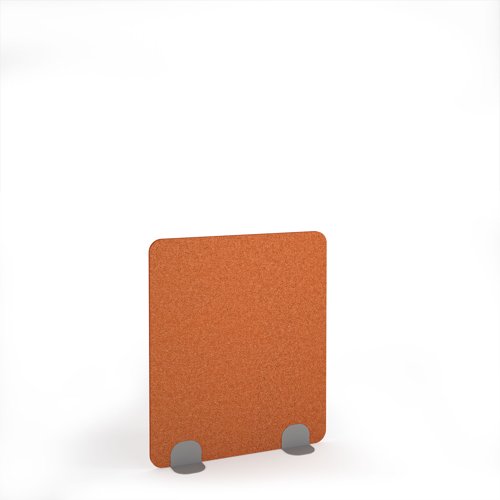 Plain Acoustic Floor Standing Silver Metal Base Legs 1200w 1400h - Tangerine