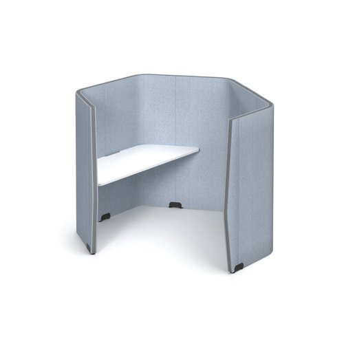 Priva hexagonal right hand workstation pod 1500mm high - made to order