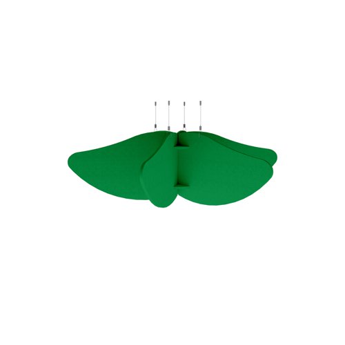 Piano Scales acoustic suspended ceiling raft  1200 x 1200mm - Sun