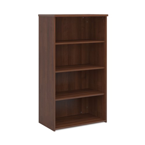 Universal Bookcase 1440mm High With 3, Staples Office Furniture Bookcases