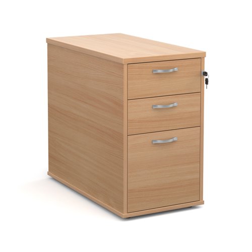 Maestro Desk High 3 Drawer Pedestal - Beech (R25DH8B)