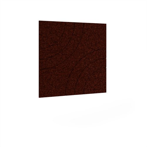 Radi Acoustic Ceiling - Wall Tiles 590w - Maroon eco-friendly office product