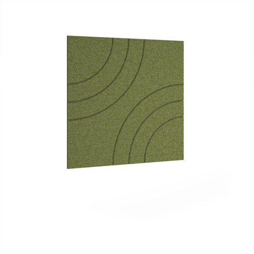 Radi Acoustic Ceiling - Wall Tiles 590w - Reed Green eco-friendly office product