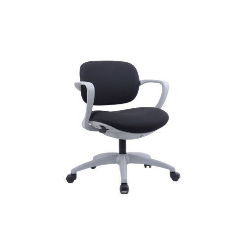 Reflex light task chair - black and grey