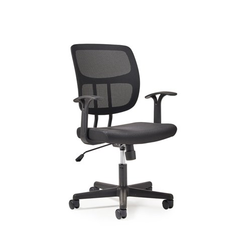 Rhea mesh back task chair with fixed arms