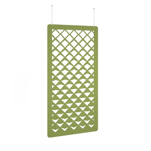 Reflection Hanging Panel 1200w - Fruit Green eco-friendly office product