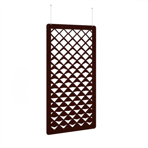 Reflection Hanging Panel 1200w - Maroon eco-friendly office product