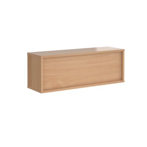 Denver reception straight top unit 1200mm x 350mm - beech Desk Components RU12H-B