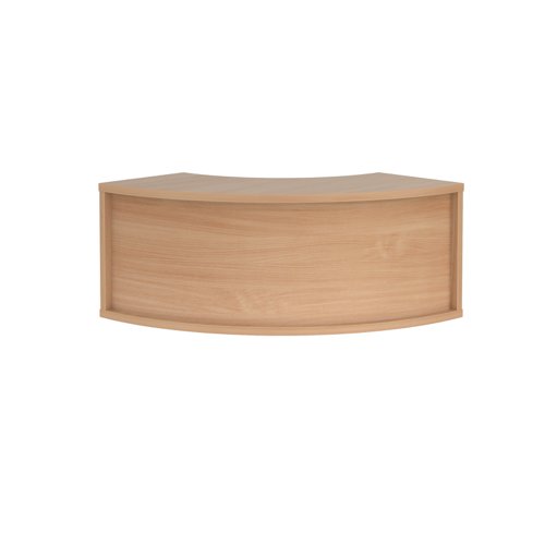 Denver reception corner top unit 800mm x 350mm - beech Dams International