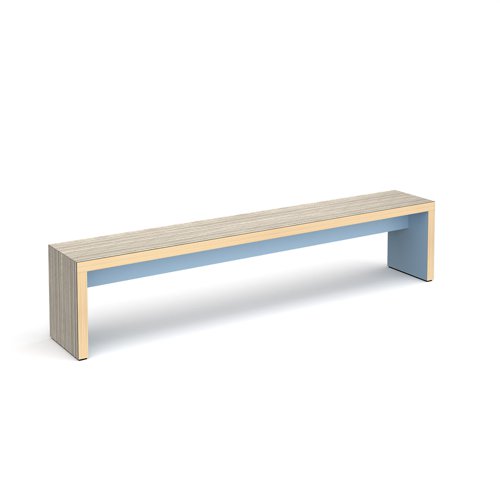 Slab benching solution low bench 2200mm wide