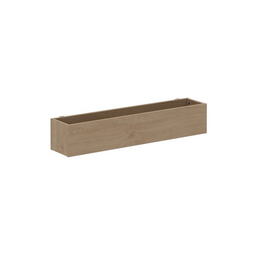 Show planter box add-on for mobile A-frame caddy system - kendal oak