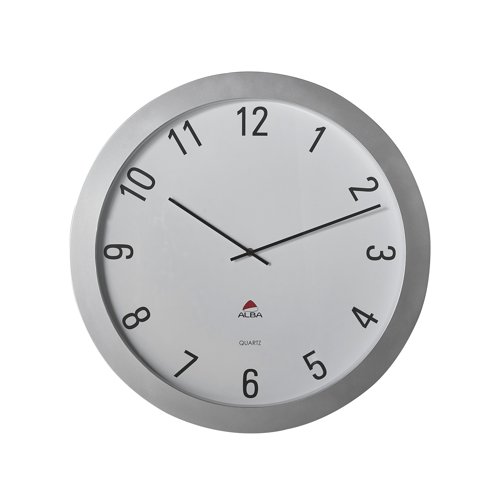 SIWC Sirius giant wall clock 600mm - Grey & White