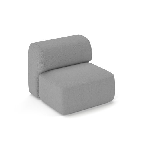 Snuggle modular soft seating large sofa with back - made to order