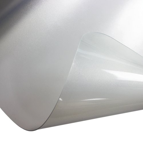 Stucco PVC hard floor clear chair mat 1200 x 900mm