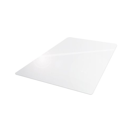 Stucco PVC hard floor clear chair mat 1200 x 900mm