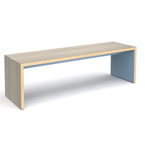 Slab benching solution dining table 2400mm wide