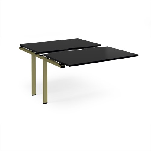 Adapt sliding top add on unit single 1200mm x 1600mm - green frame, black top