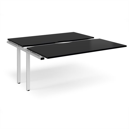 Adapt sliding top add on unit single 1600mm x 1600mm - white frame, black top