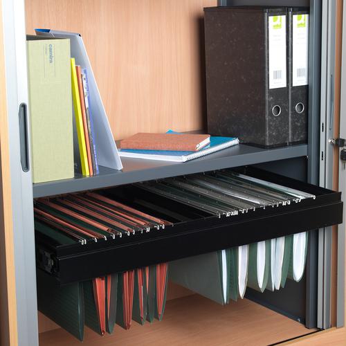 M-ST8 | Offering versatile and practical storage solutions, our Systems range will keep your office organised and looking neat and tidy. Staples for the modern office, cupboards and bookcases with their minimal, modern styling and choice of wood finishes are a practical group of units that will sit comfortably in an office space without dominating it.