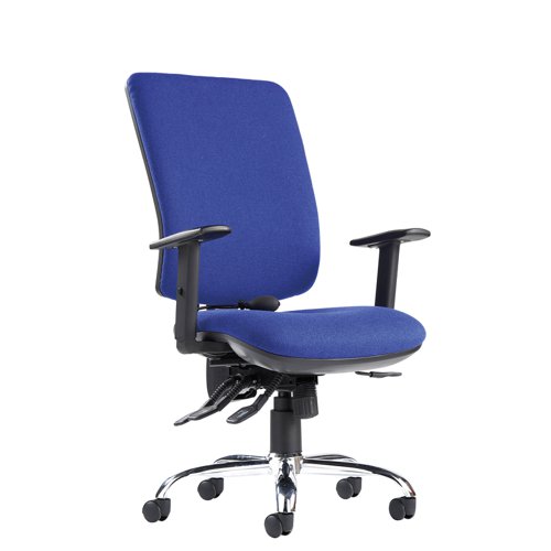 Senza Ergo Extra High Back Chair Made to Order Fabric SXERGOA