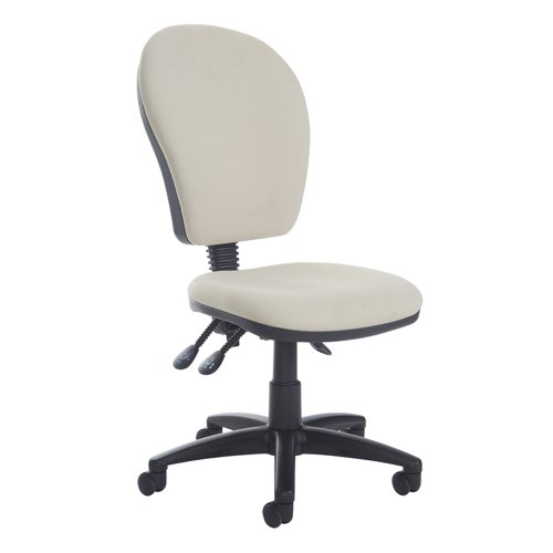 Altino High fabric back PCB operator chair with no arms - made to order