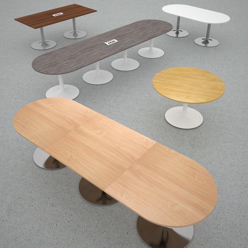 Trumpet base radial extension table Boardroom Tables M-TB10D