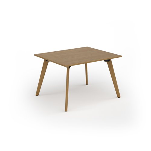 Unity worktable 1200w x 1000d with 4x solid oak legs, top in oak