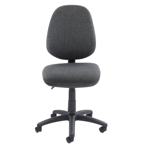 Vantage 100 2 lever PCB operators chair with no arms - charcoal V100-00-C Buy online at Office 5Star or contact us Tel 01594 810081 for assistance